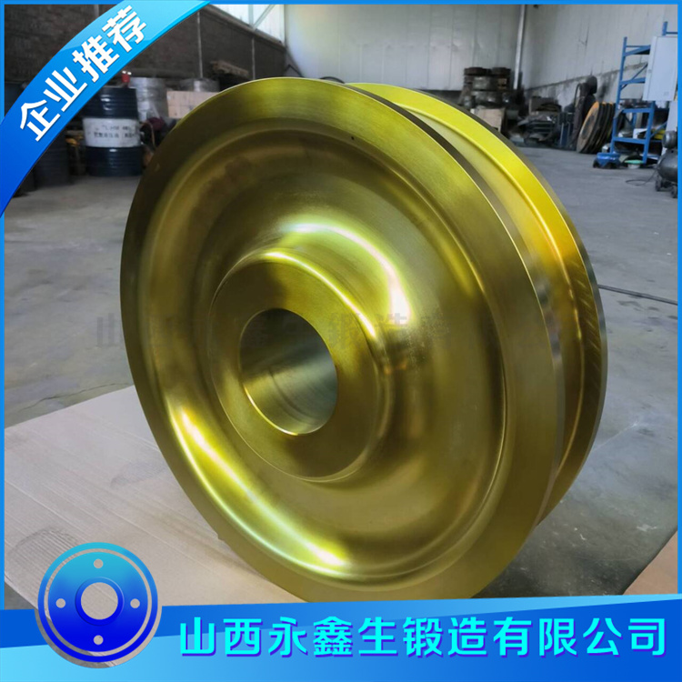 軌道式集裝箱門(mén)式起重機(jī)車(chē)輪鍛件