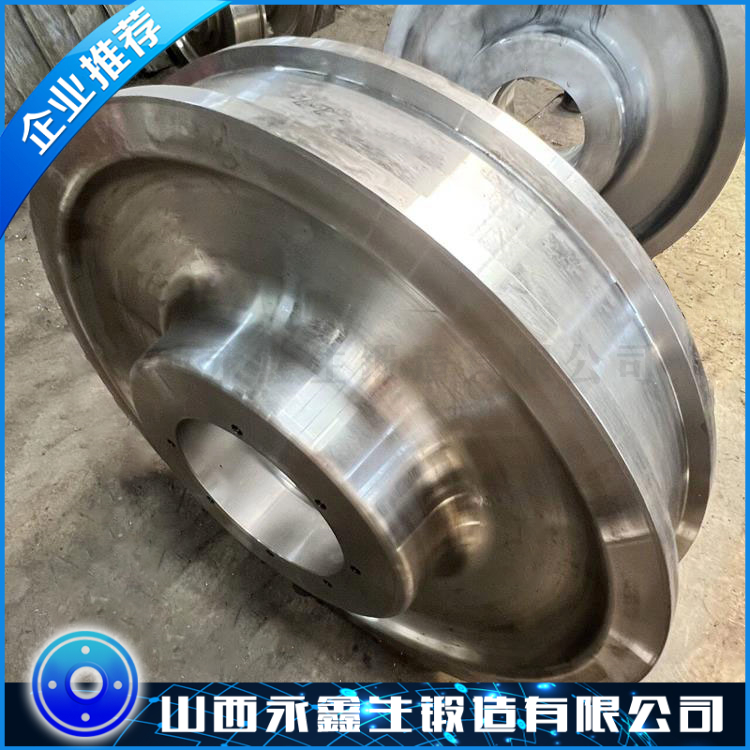 夾鉗起重機(jī)車(chē)輪鍛件